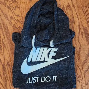 Women's Nike Charcoal Gray Lightweight Pullover